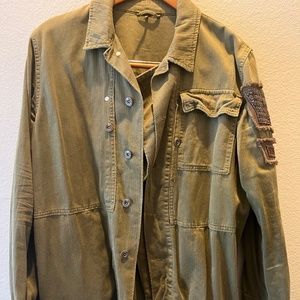 Free People | Military Style Jacket Size Medium